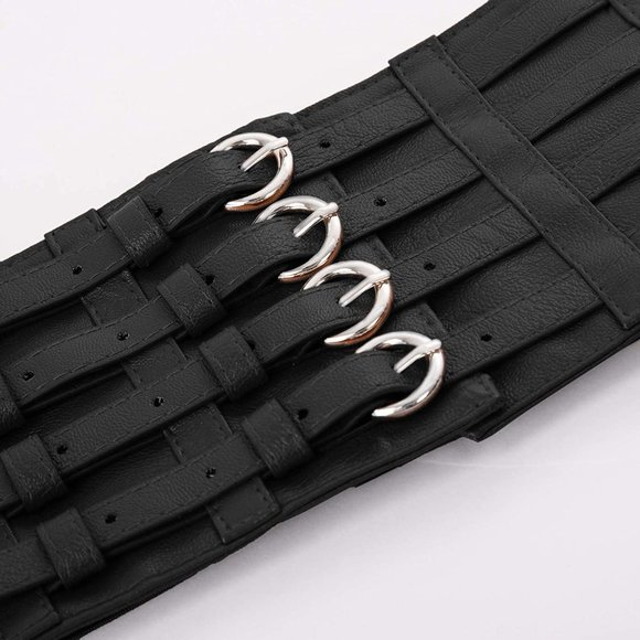 Women\'s Elastic Stretch Waist Belt Wide Waistband main image 5